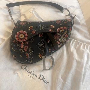 Authentic Christian Dior Saddle Bag (Vintage)